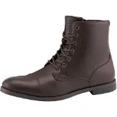 OMBRE Bottines à lacets 'Fobo-0172' brun foncé