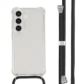 IMoshion Coque arrière Transparente avec cordon Samsung Galaxy S26 - Noir