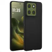 IMoshion Coque Couleur pour Motorola Edge 70 - Noir