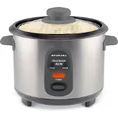 Grunkel RC-1L, Cuiseur vapeur + cuiseur à riz, Argent