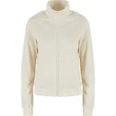 Urban Classics Veste mi-saison 'Retro Track' sable / blanc