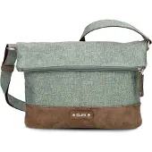 Zwei Sacs à main 'OLLI OT6' marron / vert pastel