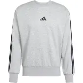 Adidas Sweat de sport gris / noir