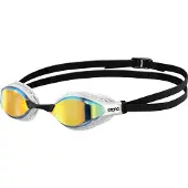 Arena Lunettes 'Airspeed Mirror' bleu clair / jaune / noir / blanc