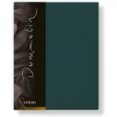 Dommelin Drap-housse Dommelin Vert Antique (Satin 300TC)-120 x 200 cm