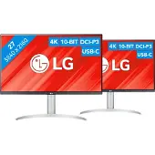 LG 27UP850K-W.AEU Lot de 2