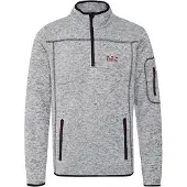 FQ1924 Pull-over 'BIRK' gris / noir