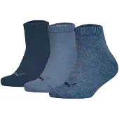 Puma Chaussettes bleu marine / opal / bleu chiné / noir