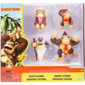 Super Mario Donkey Kong 2.5 4pck (431174) Figure Multicolore