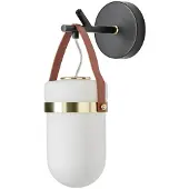 Aromas del Campo Applique Murale , Almon, dimmable, Noir, Salon / séjour, Métal, Moderne
