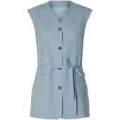 Selected Gilet de costume 'SLHLisa' bleu-gris
