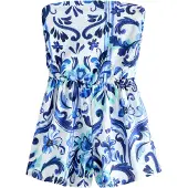 Next Combinaison bleu marine / bleu cobalt / aqua / blanc