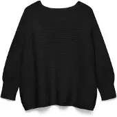 Vero Moda Pull-over 'VMNew Nora' noir