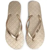 Roxy Tongs VIVA V femmes - Doré - 37