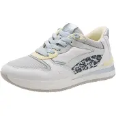 Tamaris Baskets basses bleu clair / graphite / gris clair / blanc