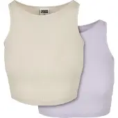 Urban Classics Haut beige / lavande