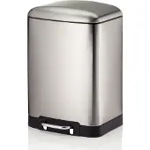 kela Corbeille à papier Davin 12 l acier inoxydable KL-10902
