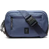 Chrome Ziptop Waist Bag Bleu