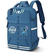 Disney Sac à dos cabine de voyage Lilo & Stitch, bleu, 40 x 20 x 25 cm