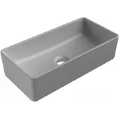 Mexen Nadia lavabo pour plan de travail 46 x 23 cm, gris clair mat (21614661)