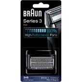 Braun Kombipack argenté, modèle 31 S, couleur argent