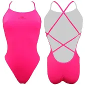 Turbo Patron Sirene Swimsuit Rose 4XL Femme