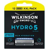Wilkinson Hydro5 Skin Protection Regular tête de rechange 12 pcs