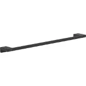 Hansgrohe 41747670 AddStoris - Barre de bain - Barre porte-serviettes, noir mat