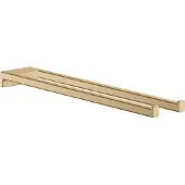 Hansgrohe Addstoris Porte-serviettes 2 barres bronze brossé 41770140