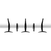 Kartell Hanger Portemanteau Mural L 60 cm x H 17 cm | Black