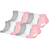 Puma Chaussettes gris / rose / blanc