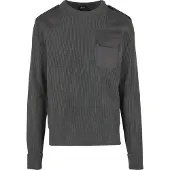 Brandit Pull-over 'Military' gris foncé