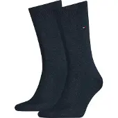 Tommy Hilfiger Chaussettes Classique Lot de 2 paires Bleu