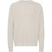 !Solid Pull-over 'SD Hami' beige / noir