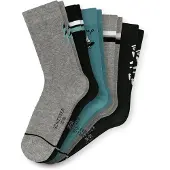 Schiesser Chaussettes ' "Jump" ' bleu / gris / noir