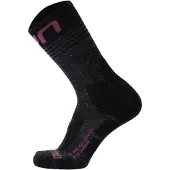 UYN Chaussettes de sport gris foncé / orchidée / noir