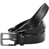 JOOP! Ceinture brun foncé / argent