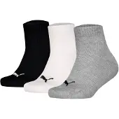 Puma Chaussettes gris chiné / noir / blanc
