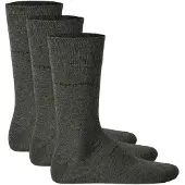 Tom Tailor Chaussettes Homme Chaussettes Paquet de 3 homme - Gris - 39 / 42