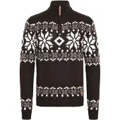 !Solid Pull-over 'Norwin' marron / gris / noir / blanc