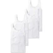 Schiesser Maillot de corps blanc
