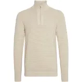!Solid Pull-over beige