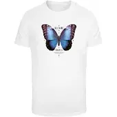 Mister tee T-Shirt ' Become the Change' mélange de couleurs / blanc