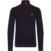 Indicode Pull-over 'Nathen' bleu marine