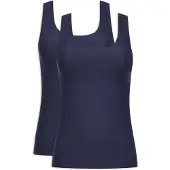 Chantelle Maillot de corps bleu foncé