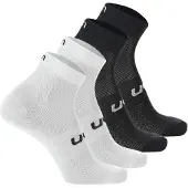 UYN Chaussettes de sport noir / blanc