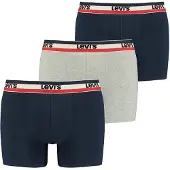 Levi's Boxers bleu nuit / gris chiné / rouge / noir