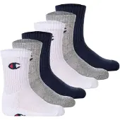 Champion Chaussettes bleu marine / gris chiné / blanc