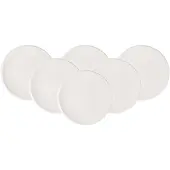 Villeroy & Boch Assiette Petit-Déjeuner Villeroy & Boch NewMoon Blanc (Lot de 6)