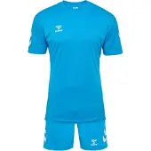 Hummel Survêtement azur / blanc